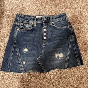 Denim skirt